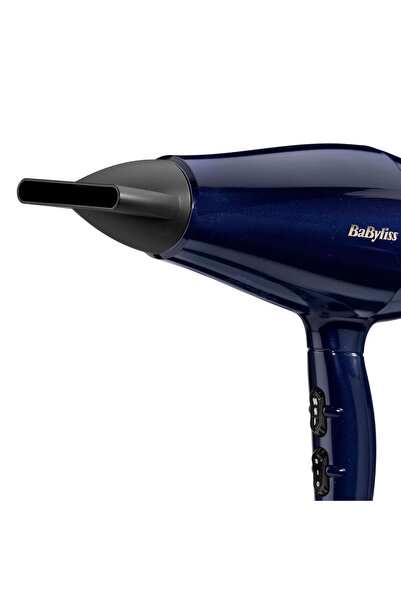 BABYLİSS Black Onyx 2000W 3 Isı Ayarlı İtalyan HTDC Motor Yoğunlaştırıcı Başlıklı Saç Kurutma Makinesi 5911E