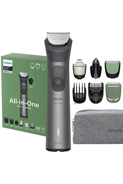 Philips Aparat de tuns barba & parul de pe cap si corp 17in1 PHILIPS All-in-One MG7941/15, autonómia 120 mn