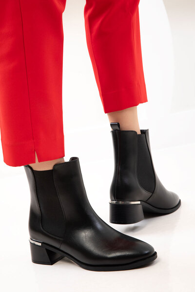 SOHO Siyah Kadın Bot & Bootie 21149