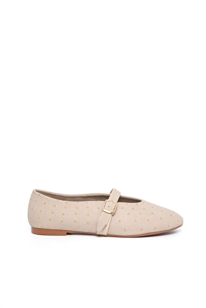 SOHO Skin Suede Genuine Leather Women's Ballerinas 20996
