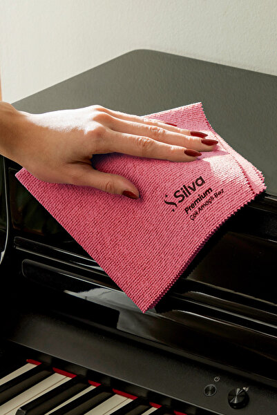 Silva Ultrafiber Premium Çok Amaçlı Bez – Fuşya (38x35 cm)