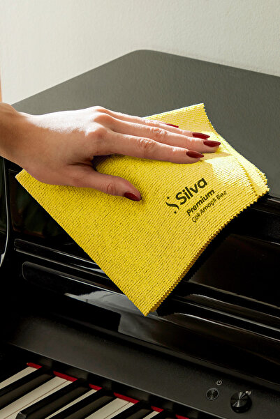 Silva Ultrafiber Premium Çok Amaçlı Bez – Sarı (38x35 cm)