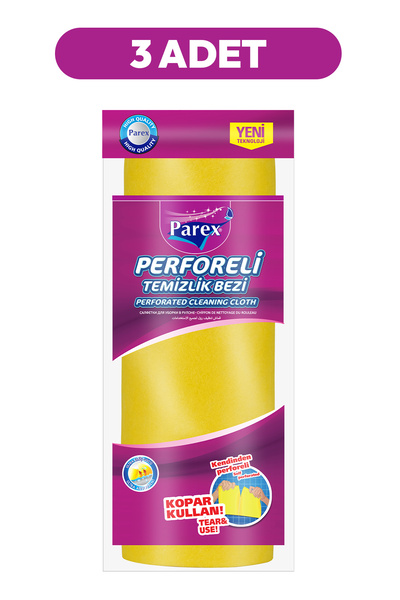 Parex Perforated Cleaning Cloth Triple Pack