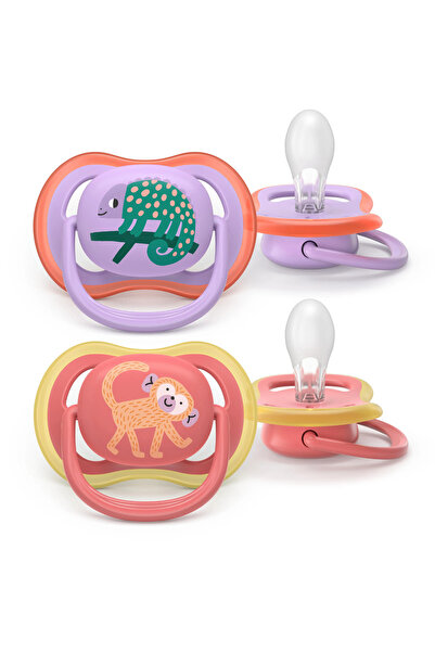 Philips Avent Szett 2 db Philips Avent Ultra Air SCF349/47, tetina extra-ferma, fogszabályozás, fara BPA, 18 luni+