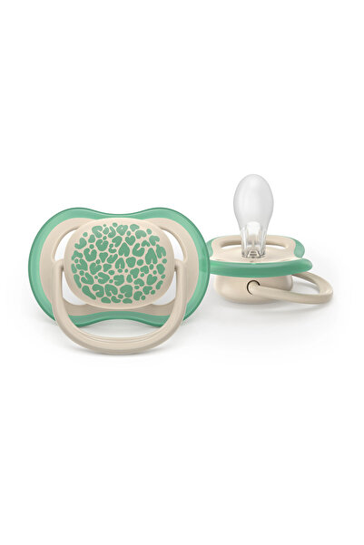 Philips Avent Set of 2 Philips Avent Ultra Air pacifiers SCF087/17, orthodontic, BPA-free, 6-18 months, colored