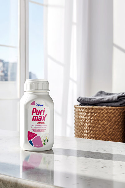 Silva Purimax Oksi Toz Leke Çıkarıcı 500 gr | Oksijen Gücüyle Güçlü Beyazlatma