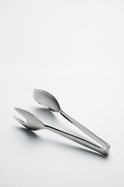 Nehir 3 Piece Stainless Steel Tongs Set