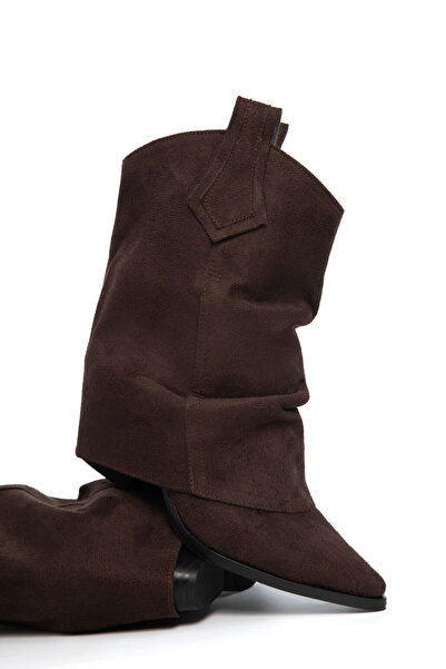 SOHO Γυναικείες μπότες & μποτάκια καφέ σουέντ 21129