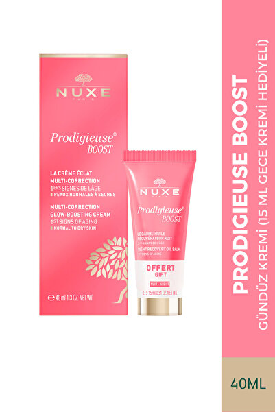 Nuxe Prodigieuse Boost Gündüz Kremi (15 ML Gece Kremi Hediyeli)