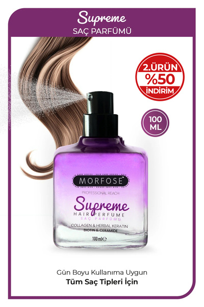 Morfose Supreme Saç Parfümü 100 ml - Bitkisel Keratin Ve Seramid