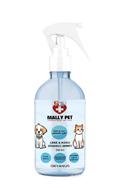 MALLY PET PROFESSIONEL PET CARE Evcil Hayvanlar Için Leke Ve Koku Giderici Sp...