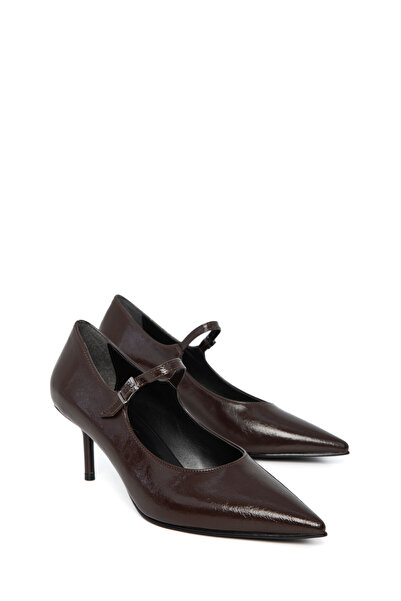 SOHO Brown Women's Classic Heeled Shoes 21176