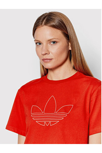 adidas T-Shirt Women / Girls Hk5175-Red