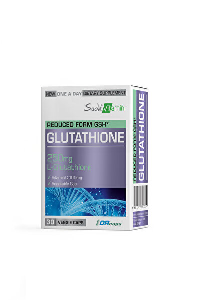 Suda Vitamin Glutathione L-Glutathione, Vitamin C | 30 Vegan Capsules