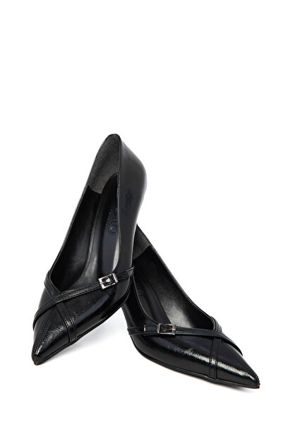 SOHO Black Women's Classic Heeled Shoes 21177