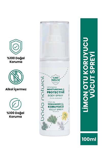 Bade Natural Limon Otu Koruyucu Vücut Spreyi 100 ml