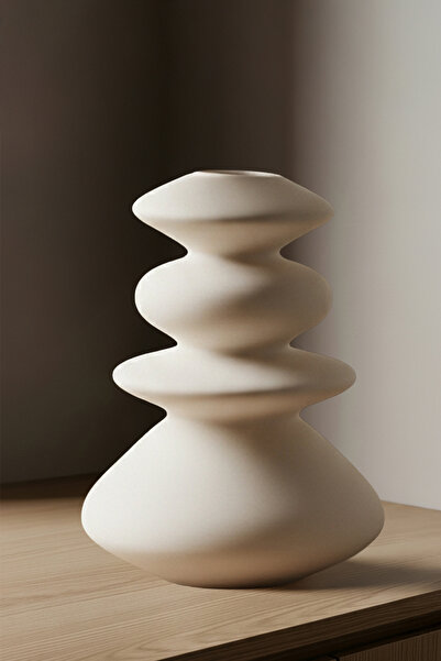 TRENDYOLMİLLA HOME Bohemian Style Ceramic Vase 17X11X22 cm Tphaw26Vz00004