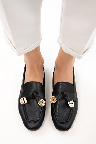 SOHO Μαύρα γυναικεία παπούτσια Loafer 21162