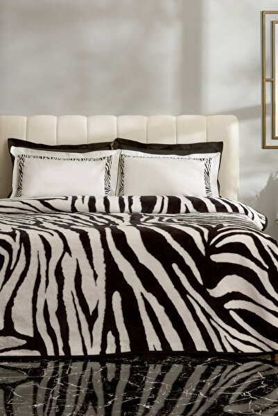 Karaca Home Zylara 100% Cotton Double Nish Set Black