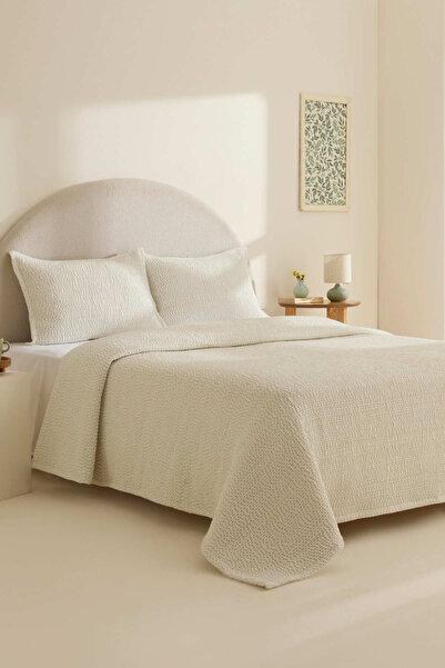 Karaca Home Linda Çift Kişilik Yatak Örtüsü Mint