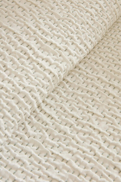 Karaca Home Linda Çift Kişilik Yatak Örtüsü Mint