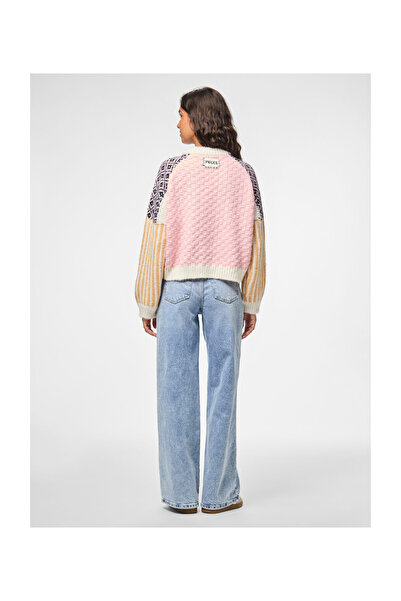 PIECES Pcremix ls magas nyakú kötött bc