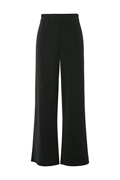 PIECES Pcjina Hw Wide Pants Jrs Pwp Bc