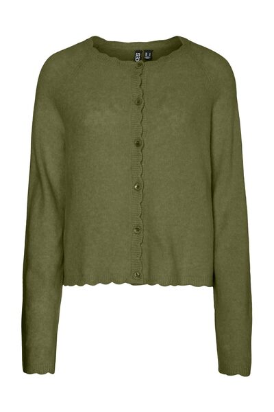 PIECES PCRATH LS O-nyakú kötött kardigán PWP BC