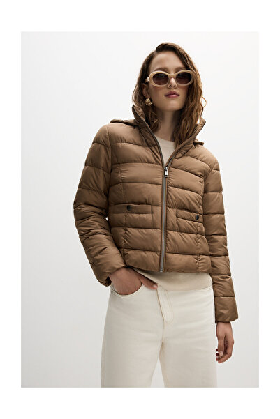 LEFTIES Dámská NOVÁ vatovaná bunda s kapucí