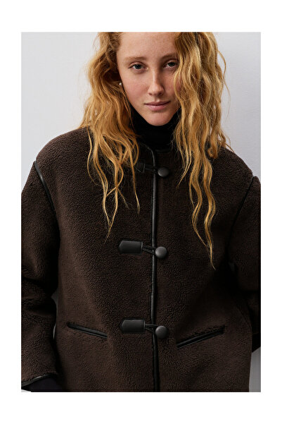 LEFTIES Dámská oboustranná bunda s froté pásky