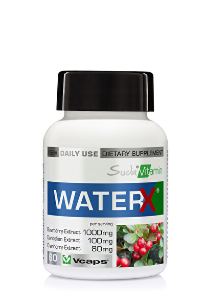 Suda Vitamin مكمل غذائي لعلاج الوذمة - فيتامين ب6، نبات الهندباء السوداء، زيت التيركواز، عنب الدب 60 كبسولة