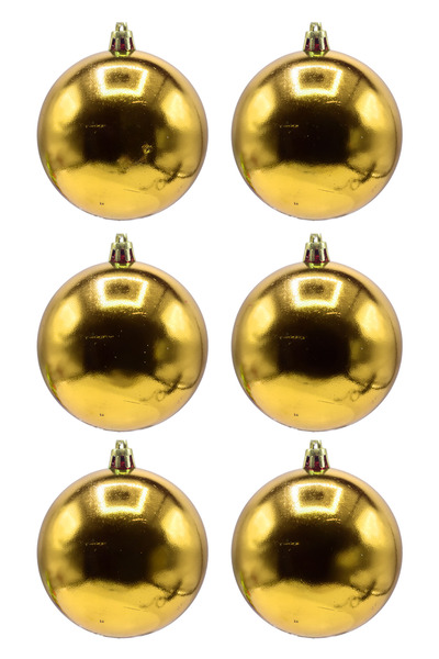 Waldern Στολίδι Χριστουγεννιάτικου Δέντρου Cici Top 8 εκ. Σετ των 6