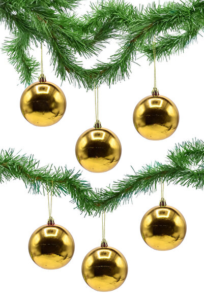 Waldern Στολίδι Χριστουγεννιάτικου Δέντρου Cici Top 8 εκ. Σετ των 6