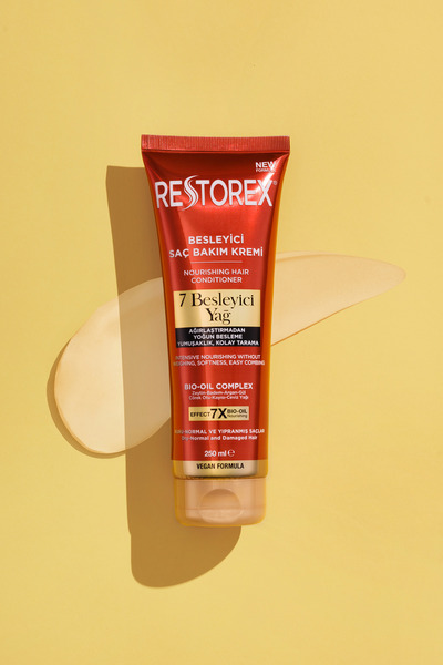 Restorex 250 Ml Nourishing Care Conditioner - 7 Eye-Catching Shine Silky Softness