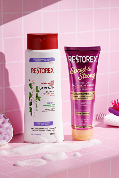 Restorex Sağlıklı Uzama Etkili Onarıcı Saç Bakım Kremi Sarmaşık Özlü 250 ml