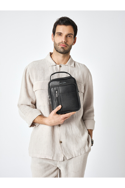 Pierre Cardin Black men's portfolio bag 01pc001423