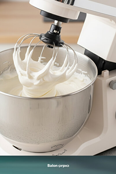 HOMEND Profashion 3063H 1500 W 5 lt Mutfak Şefi Krem-Silver