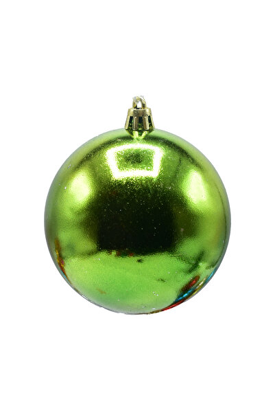 Waldern Στολίδι για χριστουγεννιάτικο δέντρο 6 εκ. 6 τεμάχια πράσινη χαριτωμένη μπάλα