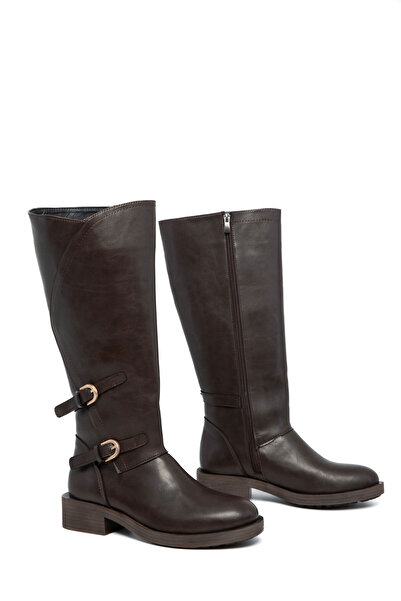 SOHO Brown Women's Boots 21016