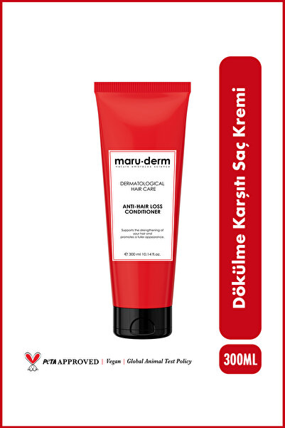 Maru.Derm Saç Kremi | Saç Dökülme Karşıtı Saç Kremi 300 ML | Tüm Saç Tipleri ...