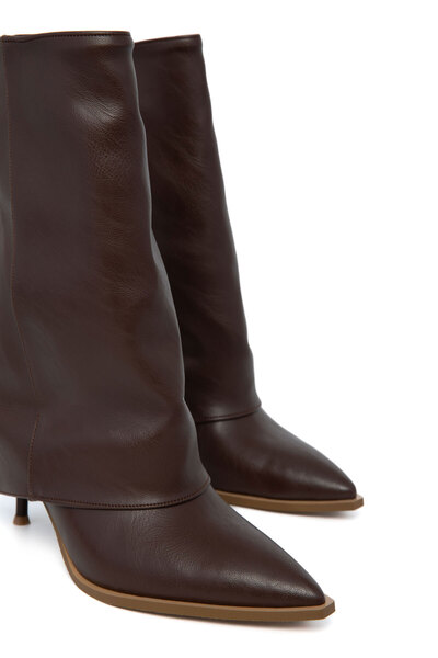 SOHO Brown Women's Boots & Booties 21203