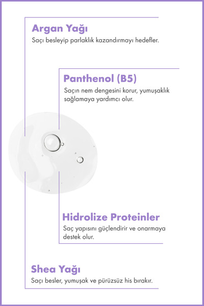 Maru.Derm Saç Onarıcı Sülfatsız Şampuan 400 ML | Yıpranmış Zayıf Saçlar | Sülfatsız, Tuzsuz, Vegan Şampuan