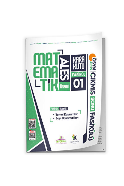 Karakutu Yayınları 2026 ALES Matematik Kara Kutu 1.Fasikül ÖSYM Çıkmış Soru T...