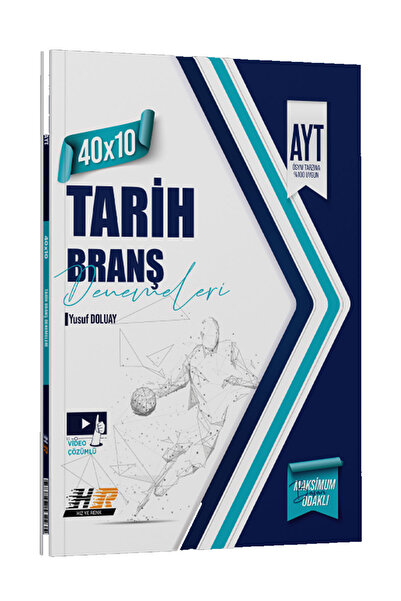 Hız ve Renk Yayınları Hız ve Renk Yayınları AYT Tarih 40 x 10 Denemeleri 2026