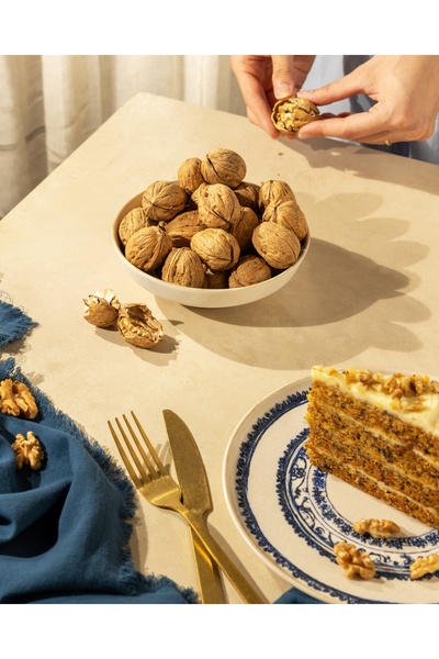 Antep Pazarı Kabuklu Ceviz Yerli Chandler Ince Kabuklu 700 gram