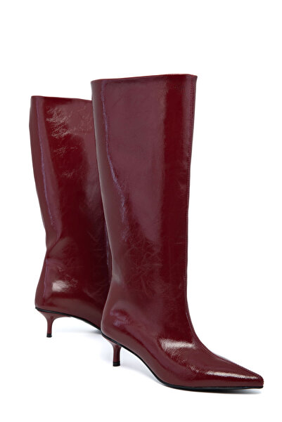 SOHO Claret Red Women's Boots 21197