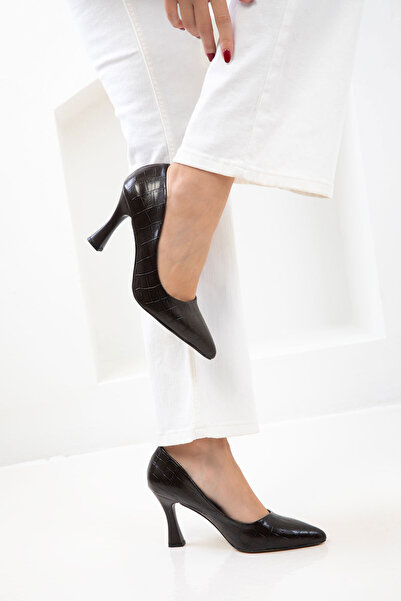 SOHO Brown Krako Women's Classic Heeled Shoes 16002