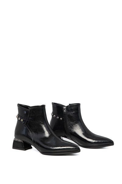 SOHO Black Matte Women's Boots & Booties 21182