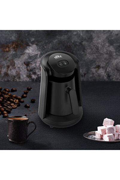 Arzum Okka Minio Közde Turkish Coffee Machine 4 Cup Capacity Black - Ok0049