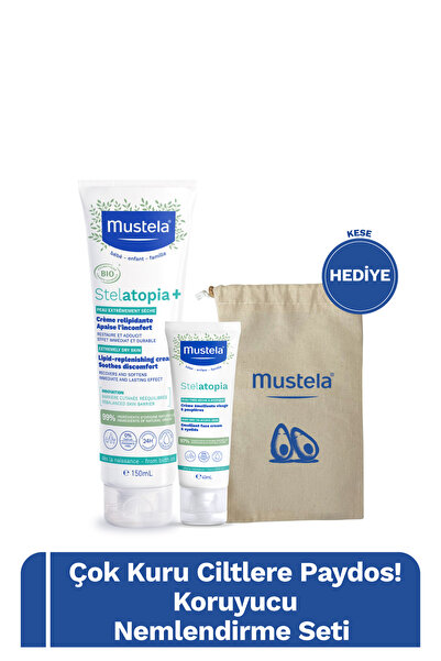 Mustela Çok Kuru Ciltlere Paydos! Koruyucu Nemlendirme Seti